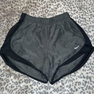 Gray/Black Athletic Nike Shorts {size small}